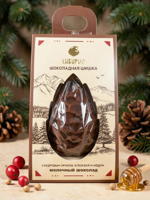 Шоколадная шишка купить в Новосибирске